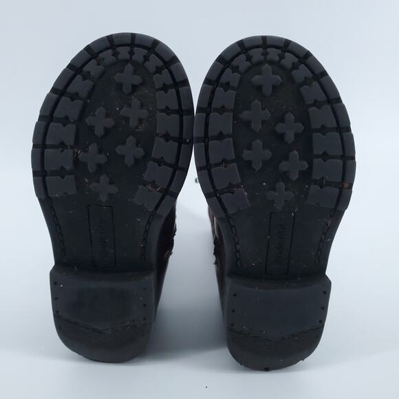 Stride Rite Girl Toddler SR Ella Rose Tall Brown Riding Boot Inside Zipper| 8T - Picture 6 of 7